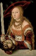 Lucas Cranach Judith with the head of Holofernes oil painting